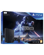 Игровая приставка Sony PlayStation 4 Slim 1TB Black (CUH-2116B) + Star Wars: Battlefront II